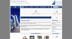 Desktop Screenshot of oryx.com.qa