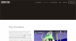 Desktop Screenshot of oryx.se
